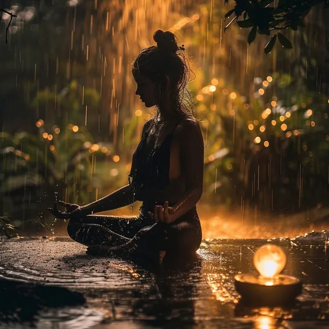 Flujo De Armonía En La Lluvia