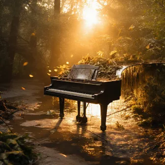 Viaje Con Masaje Del Piano Lluvioso Hacia La Armonía by Academia de sonido de lluvia curativa