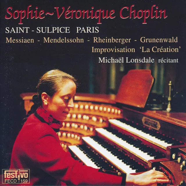 Sophie-Véronique Cauchefer-Choplin: Orgue Saint-Sulpice, Paris