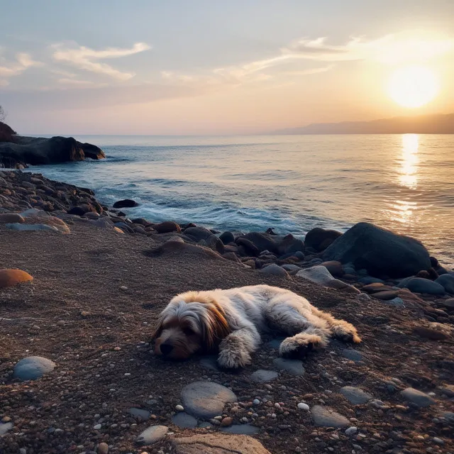 Brisa Oceánica: Sonidos Binaurales Para La Calma De Los Perros