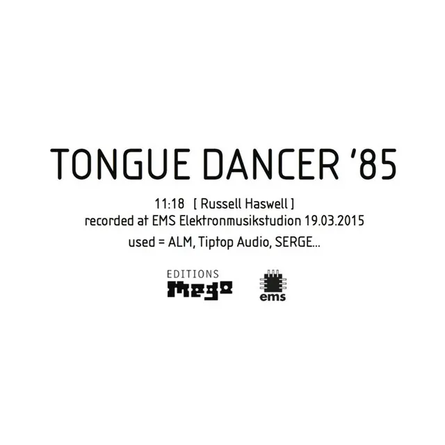 Tongue Dancer '85