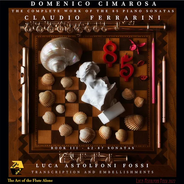 Domenico Cimarosa: The Complete Work of the 85 Piano Sonatas, Book 3 (Transcr. and embellishments by Luca Astolfoni Fossi)