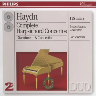 Haydn: Complete Harpsichord Concertos; Divertimenti etc. by Musica Antiqua Amsterdam