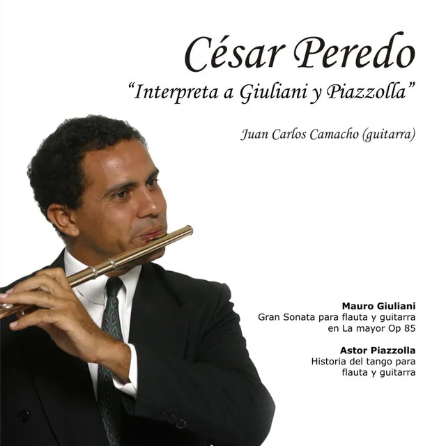 Interpreta a Giuliani y Piazzolla