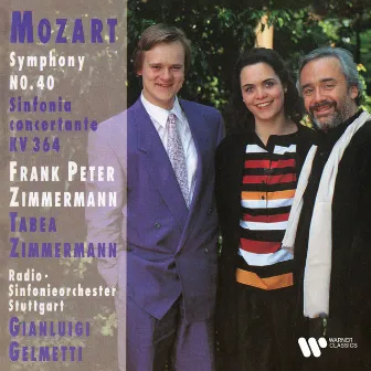 Mozart: Sinfonia concertante for Violin and Viola, K. 364 & Symphony No. 40, K. 550 by Gianluigi Gelmetti