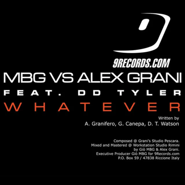 Whatever - Vocal House Bass