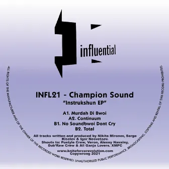 instrukshun EP by Champion Sound