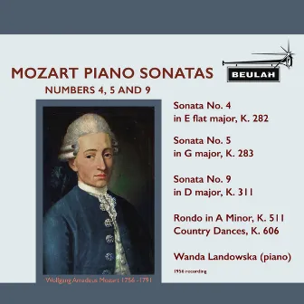 Mozart Piano Sonatas Nos. 4, 5 and 9 - Wanda Landowska by Wanda Landowska