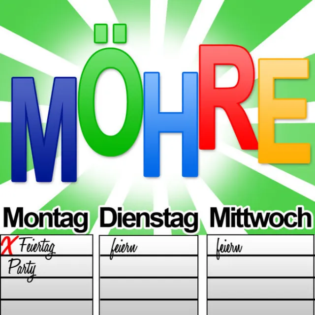 Montag Dienstag Mittwoch