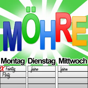 Montag Dienstag Mittwoch by Möhre