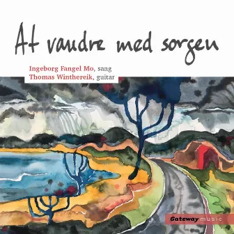 At vandre med sorgen by Ingeborg Fangel Mo