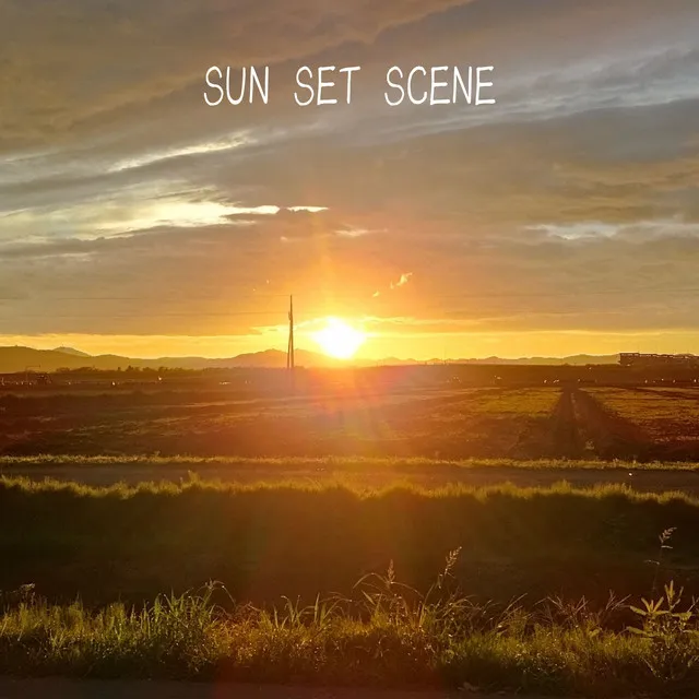 Sun Set Scene