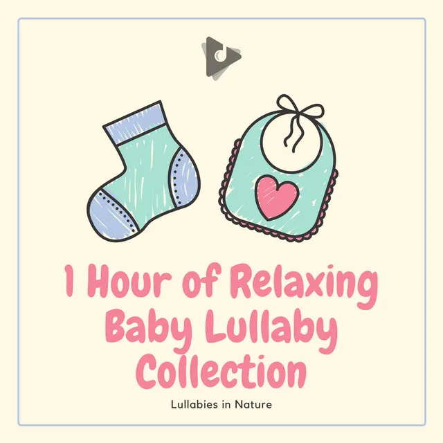 Brahms Lullaby with Calming Rain Sounds (Harp Instrumental)