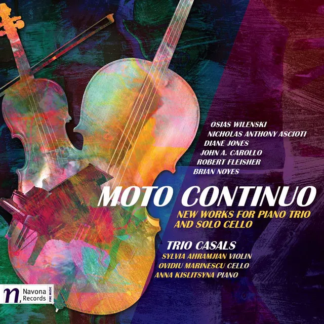 Moto continuo: New Works for Piano Trio & Solo Cello