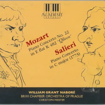 Mozart: Piano Concerto No. 22 in E-Flat Major K. 482 - Salieri: Keyboard Concerto in C Major by 