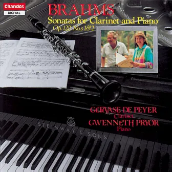 Brahms: Clarinet Sonatas Nos. 1 & 2 by Gwenneth Pryor