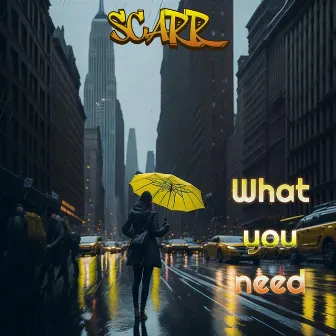 What you need by Scarr