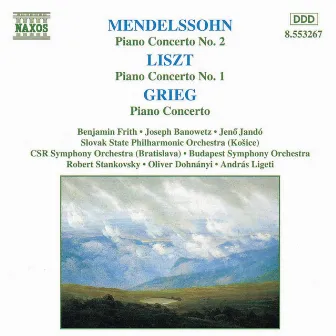 Mendelssohn / Liszt / Grieg: Piano Concertos by Benjamin Frith