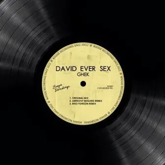 David Ever Sex by Ghek