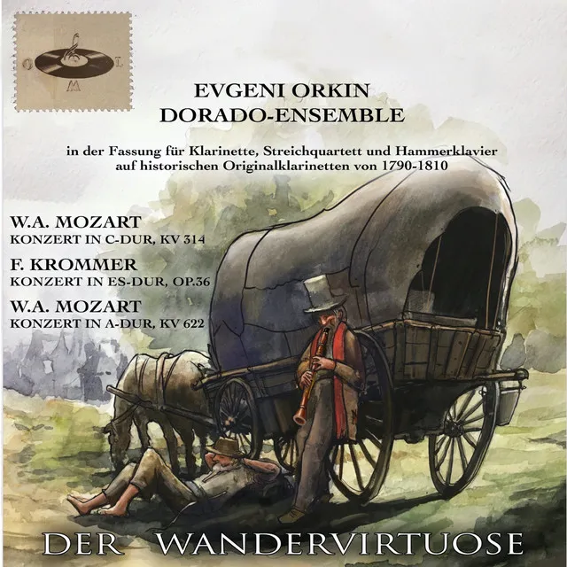 Konzert in A-Dur, KV 622. I.Allegro - Version für Klarinette, Streichquartett und Klavier