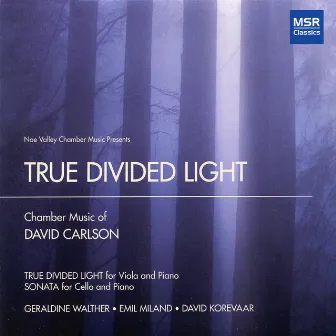 True Divided Light: Chamber Music of David Carlson by Emil Miland