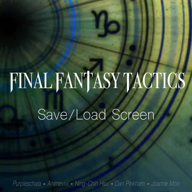 Save/Load Screen (From "Final Fantasy Tactics") - Piano, Harp, and String Trio