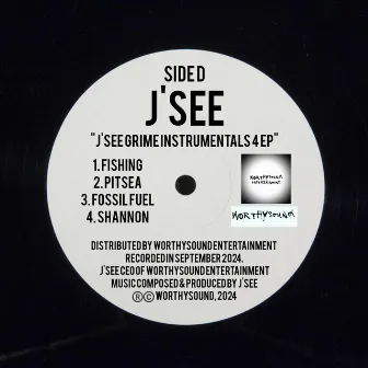 J'See Grime Instrumentals 4 EP by J'See