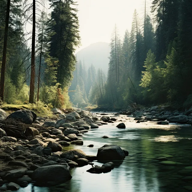 Yoga's Calm in River's Sound