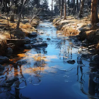 Prosa Relajante: Suave Sinfonía Fluvial by Paisajes sonoros de roca de agua