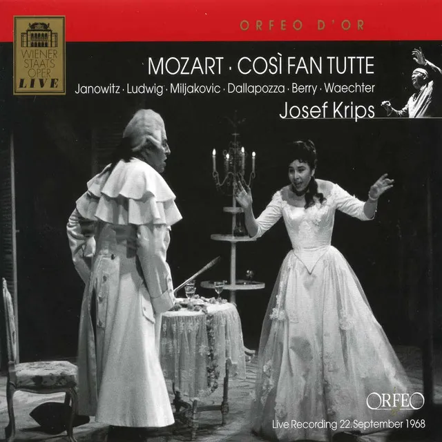 Così fan tutte, K. 588: Overture (Live)