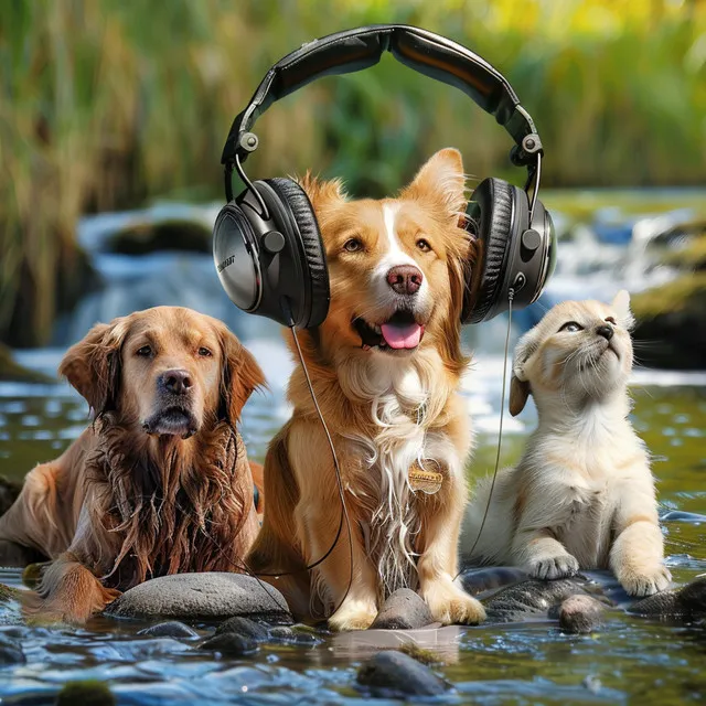 Pet River Retreat: Soothing Sounds