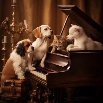 Pets and Piano Keys: Melodic Harmony by Piano Relaxium