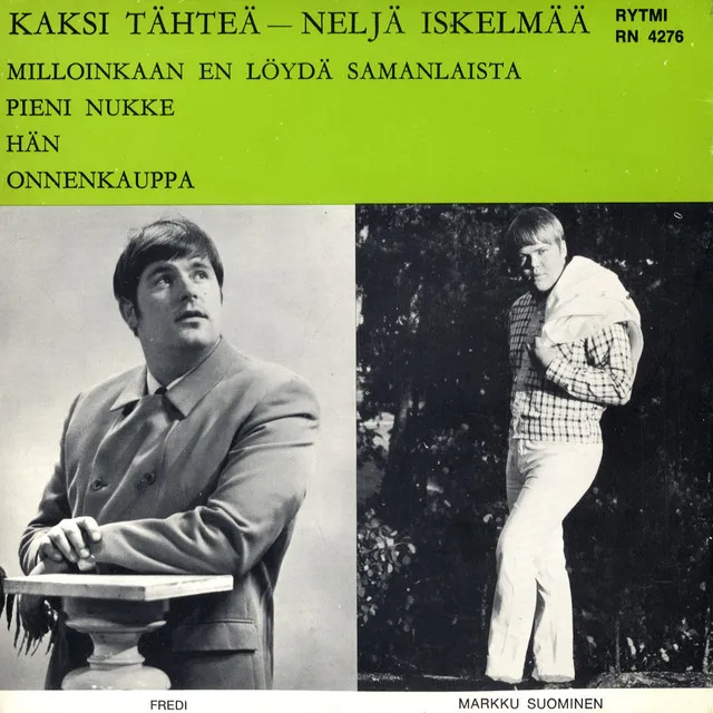 Kaksi tähteä - neljä iskelmää