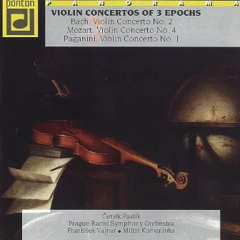 Bach, Mozart, Paganini: Violin Concertos of 3 Epochs by Milos Konvalinka