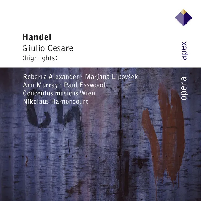 Handel: Giulio Cesare in Egitto, HWV 17, Act 2: Aria. "Se pietà di me non senti" (Cleopatra)