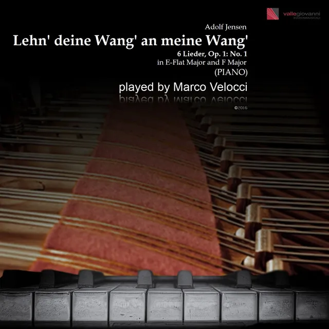 Lehn' deine Wang' an meine Wang' (Piano)