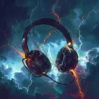 Binaural Storms: Thunder Echoes by Hertzzz