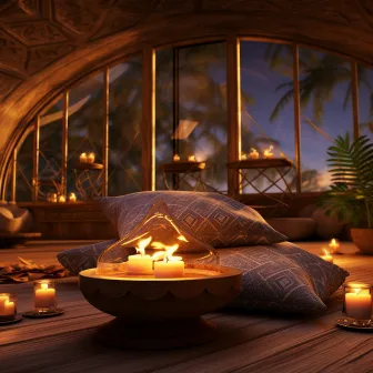 Binaural Fire Spa Experience: Tranquil Heat by Night Sounds Association