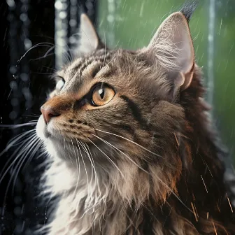 Ronroneo De La Lluvia: Melodías Relajantes Para Gatos by Trambiendo