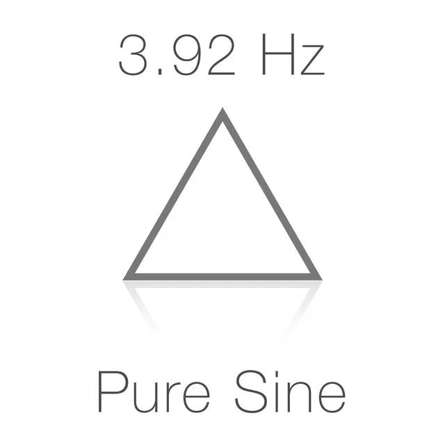 3.92 Hz Pure Sine Delta Wave Schumann Sub-Resonance for Deep Sleep