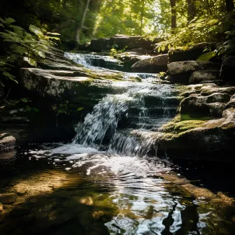 Ecos Del Río: Melodías De Tonos En Cascada by Efectos especiales de la madre naturaleza