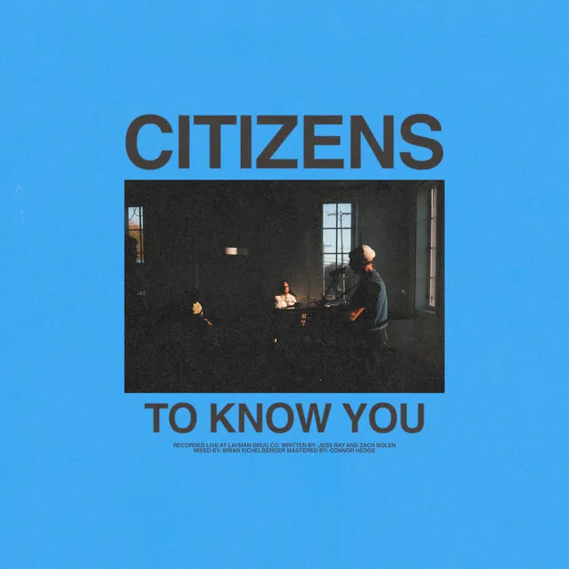 to know you - acoustic