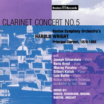 Clarinet Concert No. 5 by Harold Wright