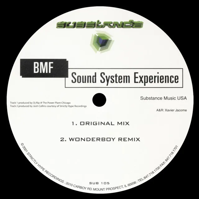 Sound System Experience - Wonderboy Remix