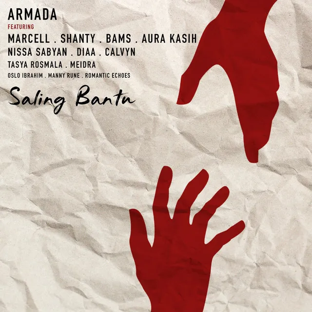 Saling Bantu (feat. Marcell, Shanty, Bams, Aura Kasih, Nissa Sabyan, Tasya Rosmala, Diaa, Calvyn, Oslo Ibrahim, Romantic Echoes, Manny Rune & Meidra)