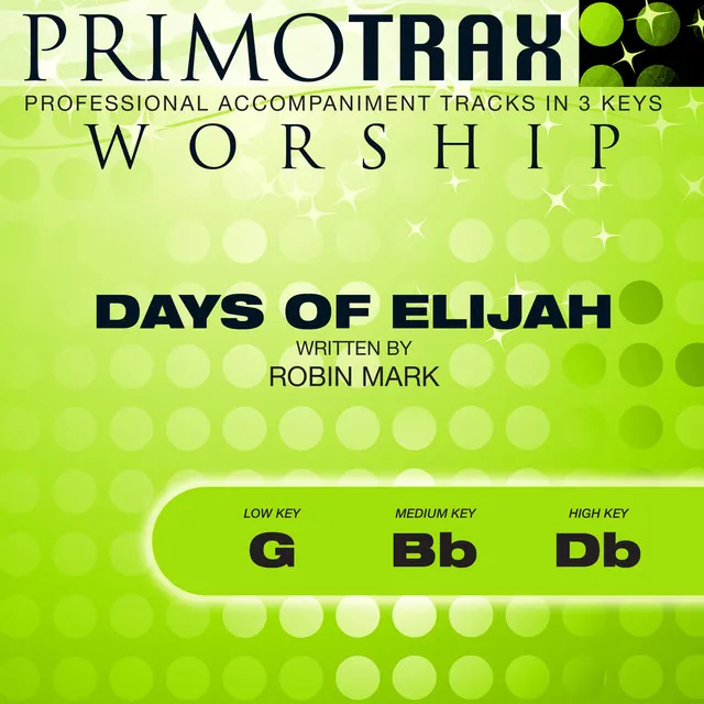 Days of Elijah