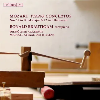 Mozart: Piano Concertos Nos. 18 & 22 by Orchester der Kölner Akademie