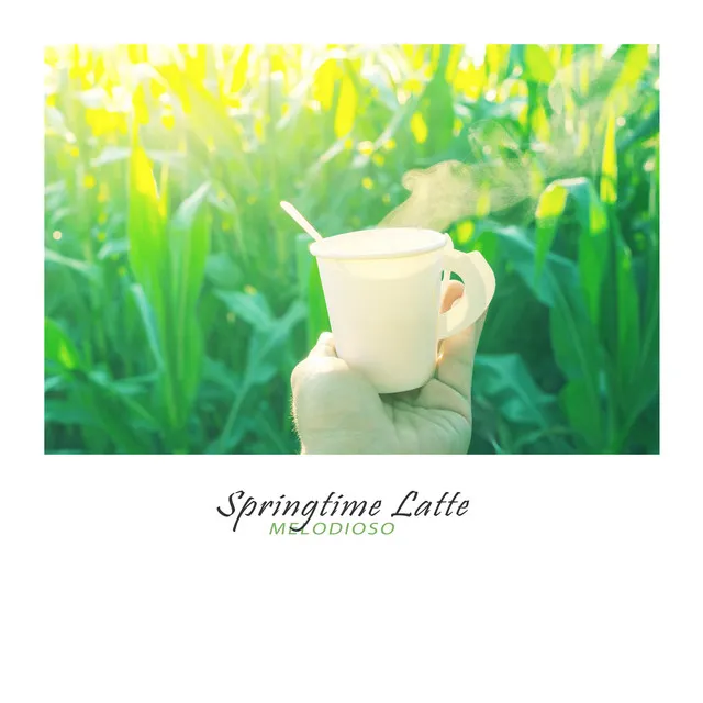 Springtime latte