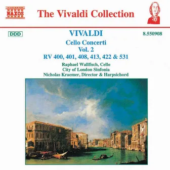 Vivaldi: Cello Concerti, Vol. 2 by Unknown Artist