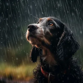 Música En La Lluvia: Melodías Armónicas Para Perros by Zona de terapia canina